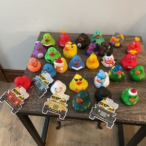 Colorful Rubber Duck Toy Set